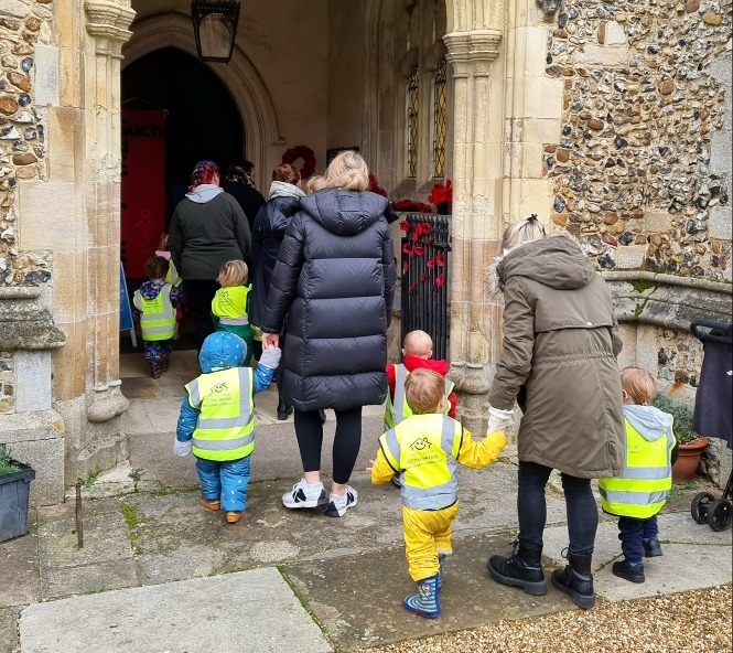 Little visitors from Olivers Lodge 2023